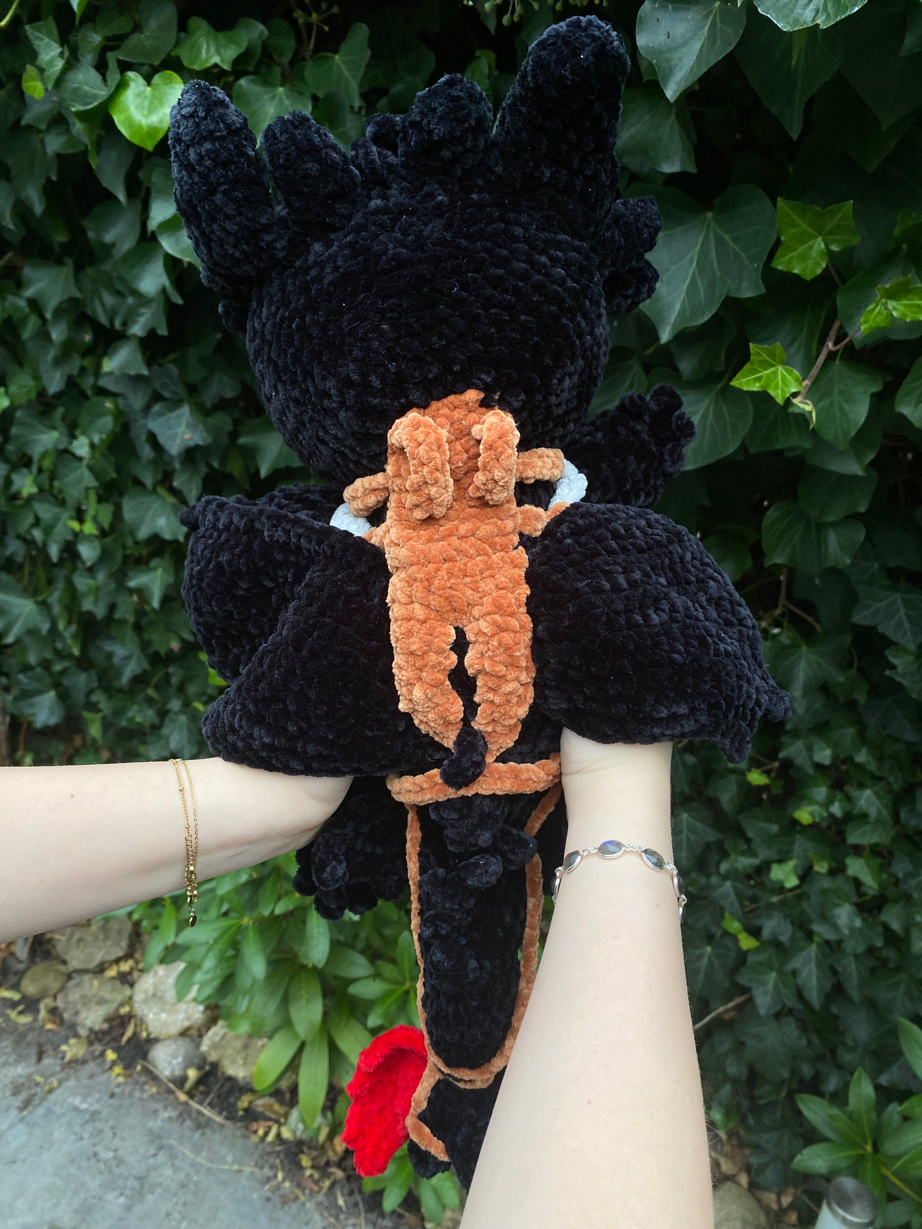 Black Dragon Plushie