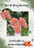 Steve the Sleepy Pterodactyl (Digital Pattern)