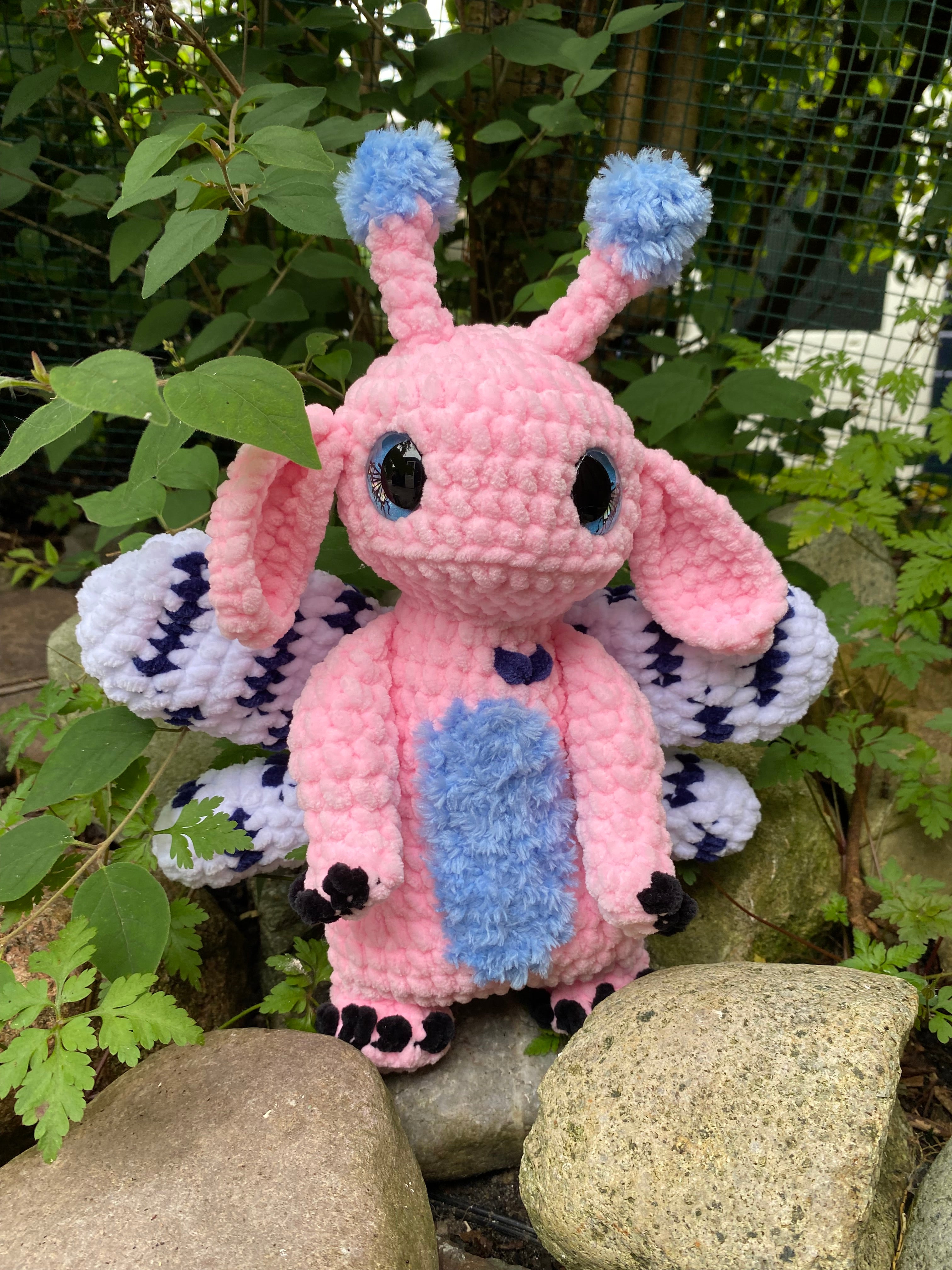 Lily the FuzzyFlutter (Digital Pattern)