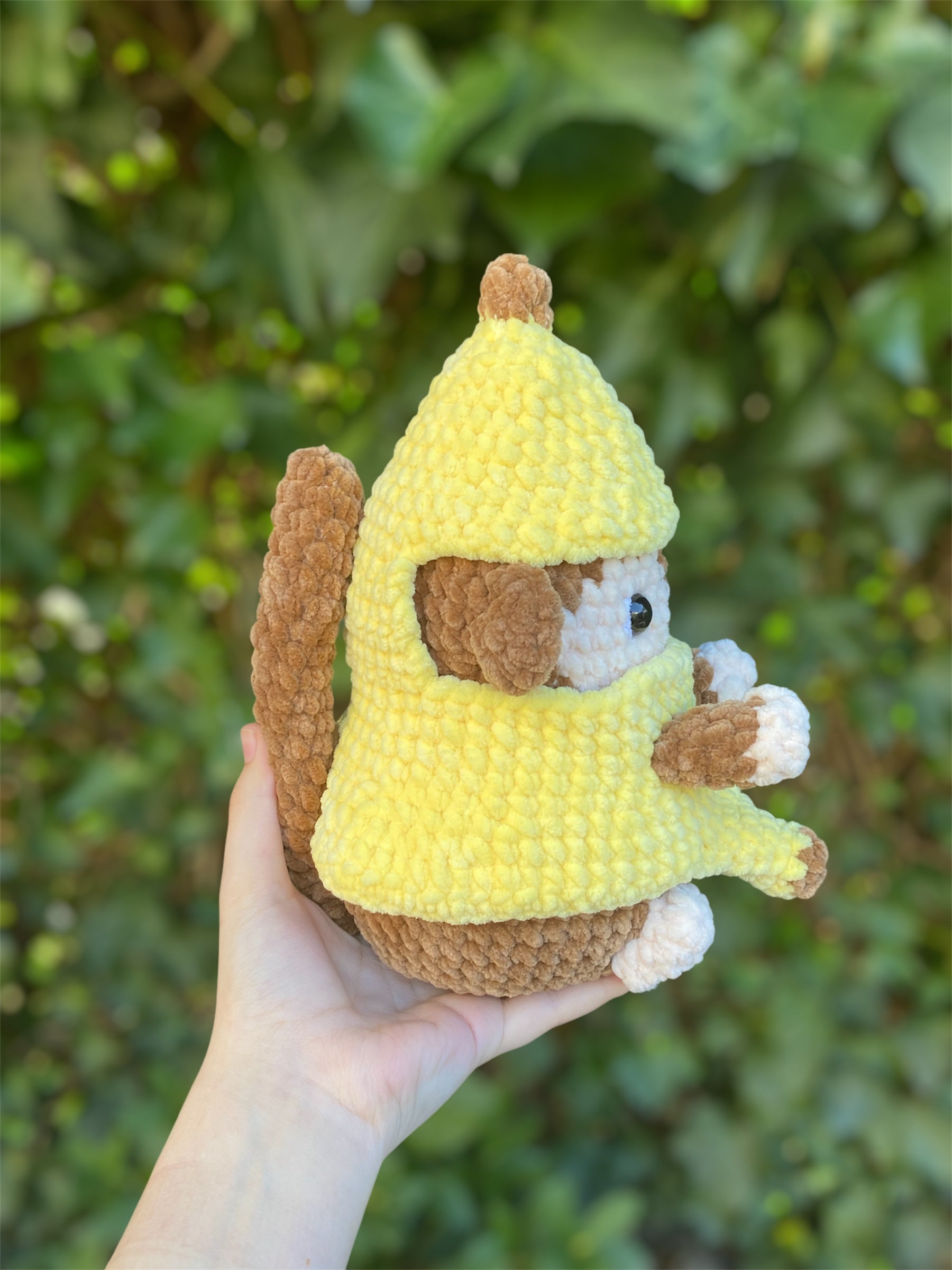 Monkey in Banana Suit Plushie