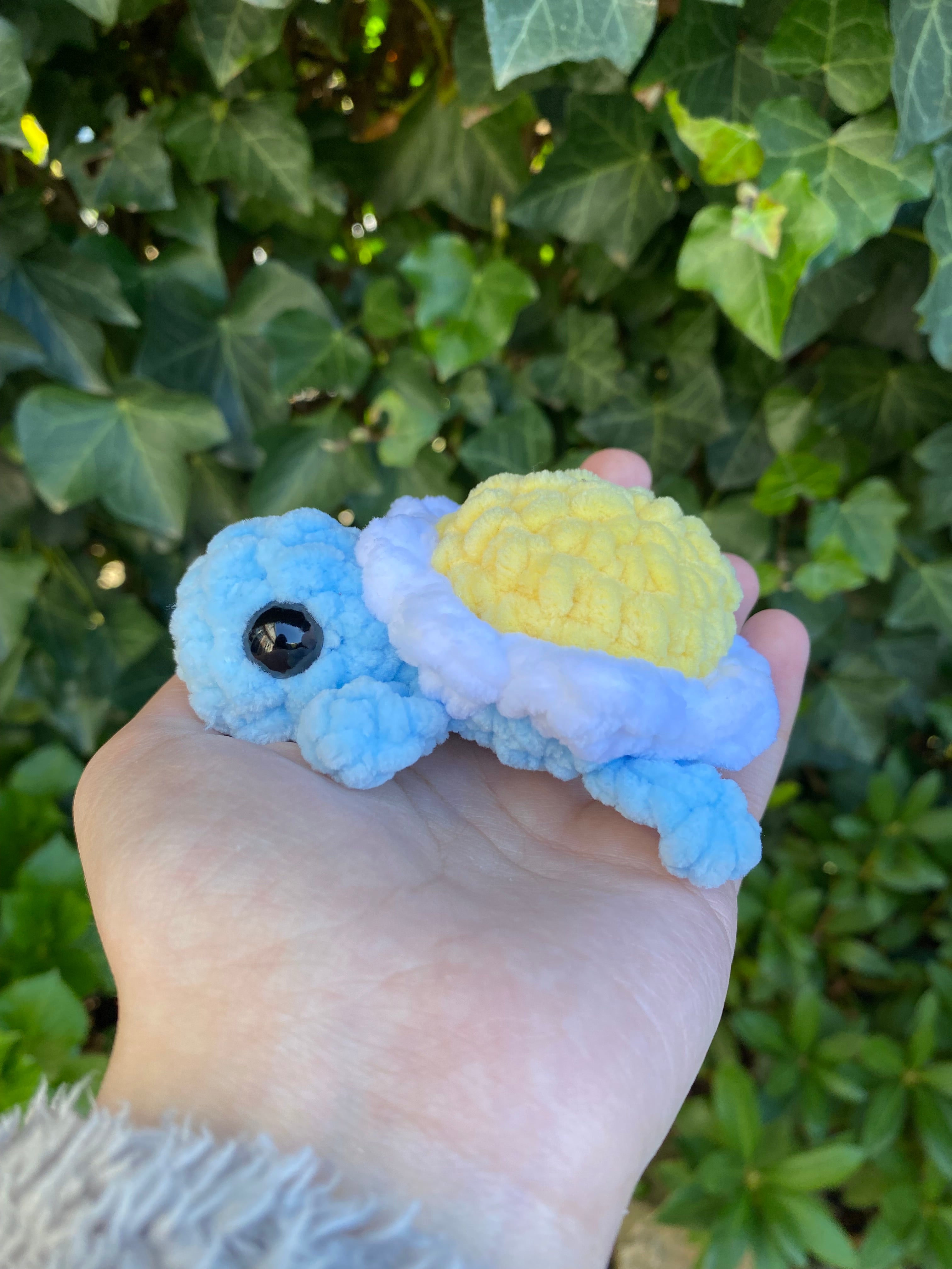 Baby Flower Turtle Plushie