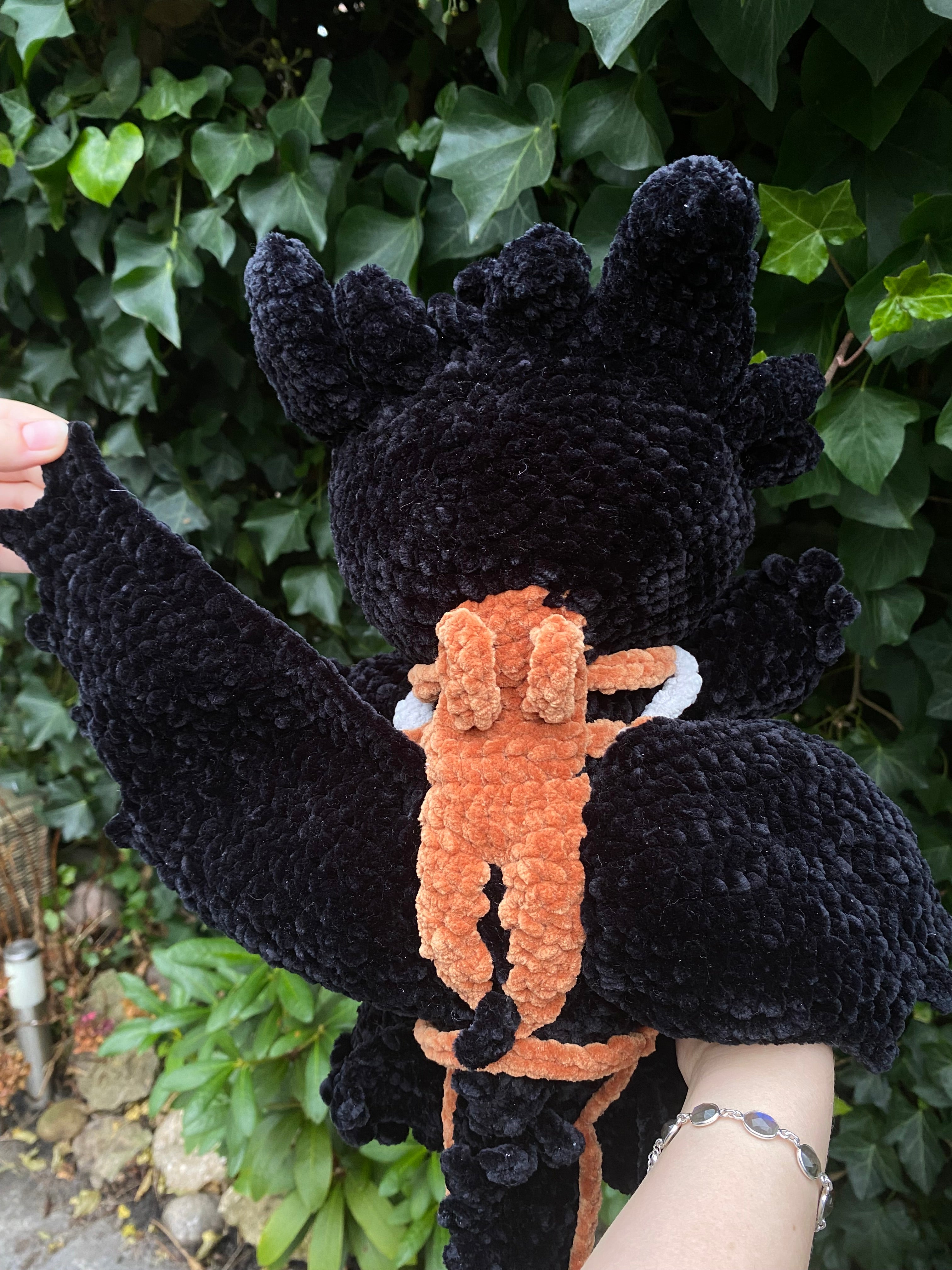 Black Dragon Plushie