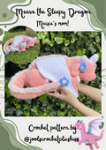 Maeve the Sleepy Dragon (Digital Pattern)