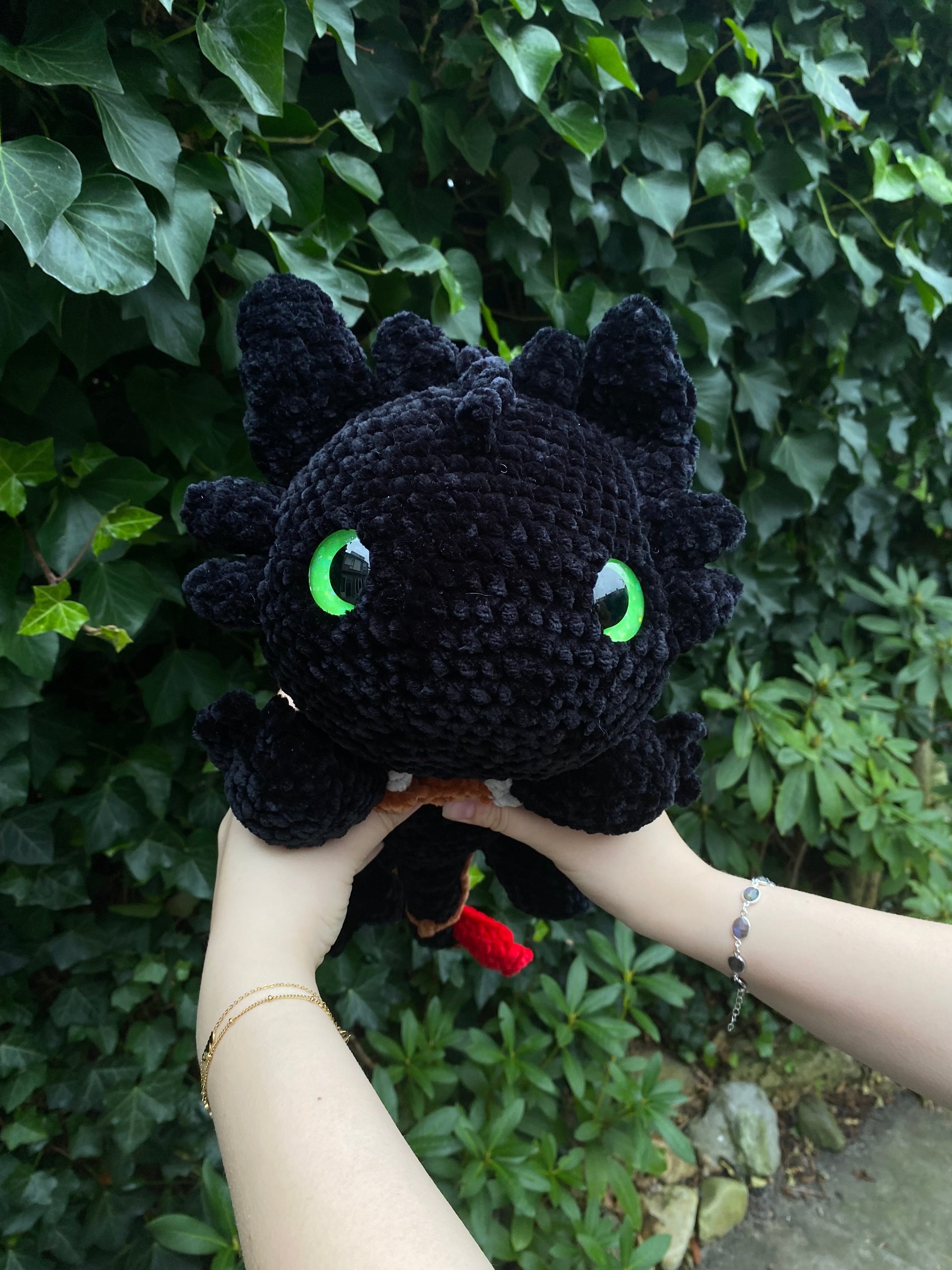 Black Dragon Plushie