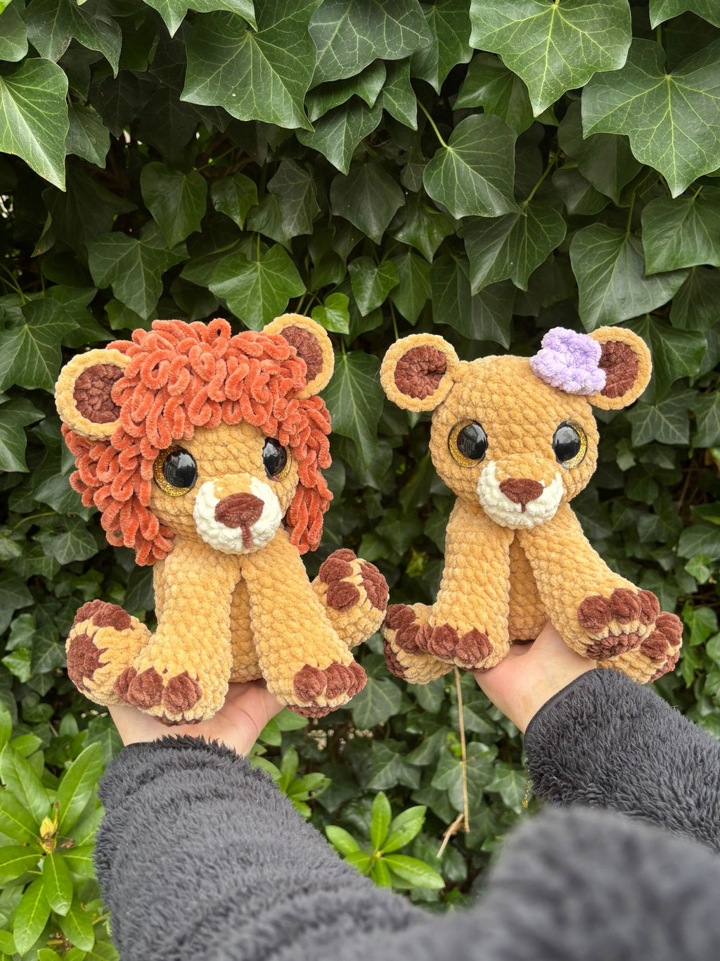 Leovar the Lion and Liora the Lioness (Digital Pattern)