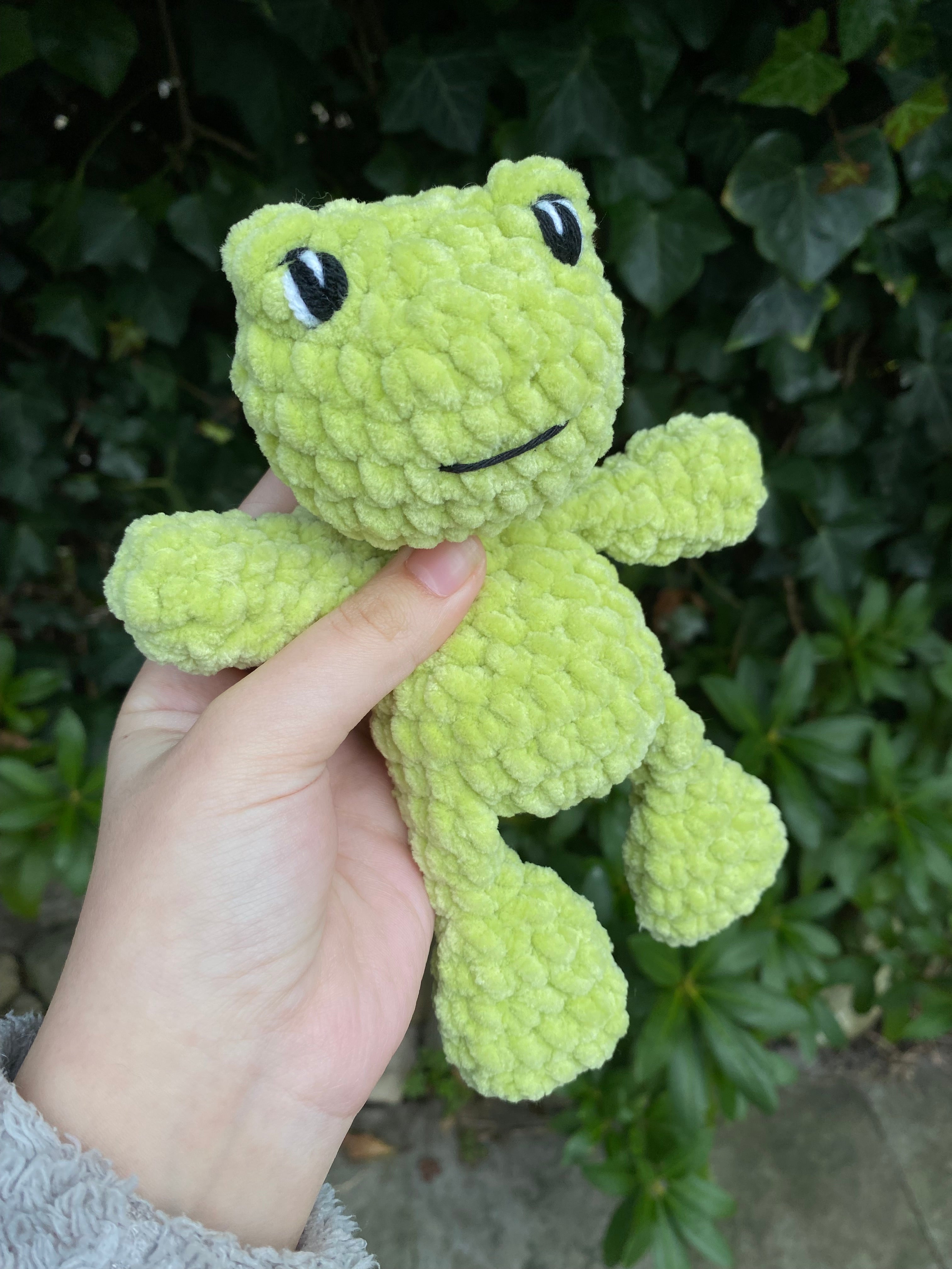 Frog Plushie (baby safe)