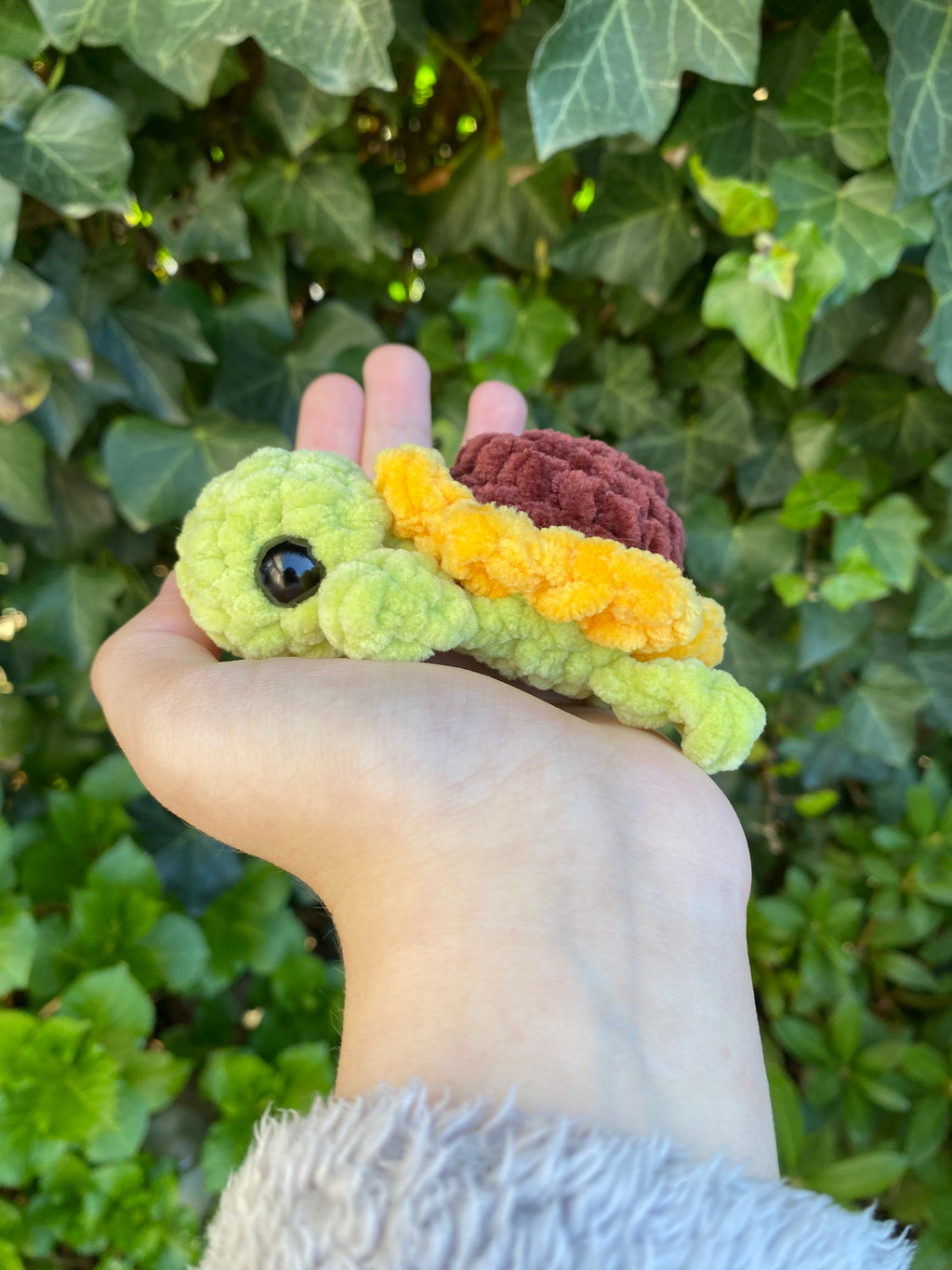 Baby Flower Turtle Plushie