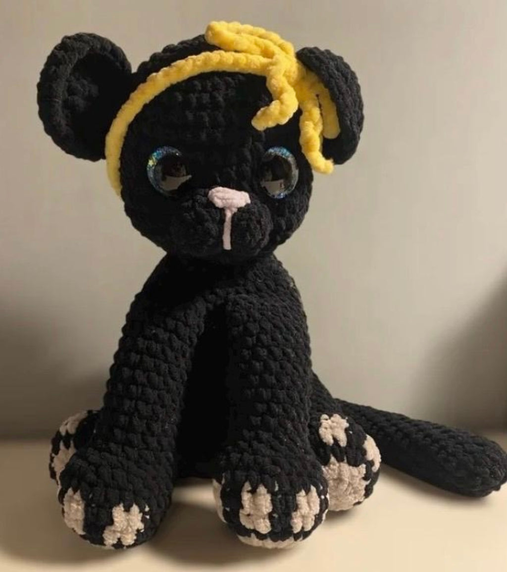 Luna the Panther Crochet Pattern (Digital Pattern)