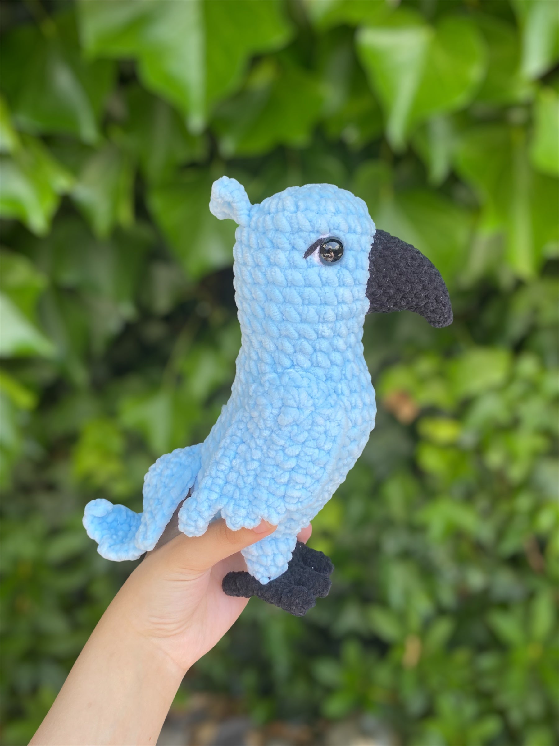 Blue Macaw Plushie
