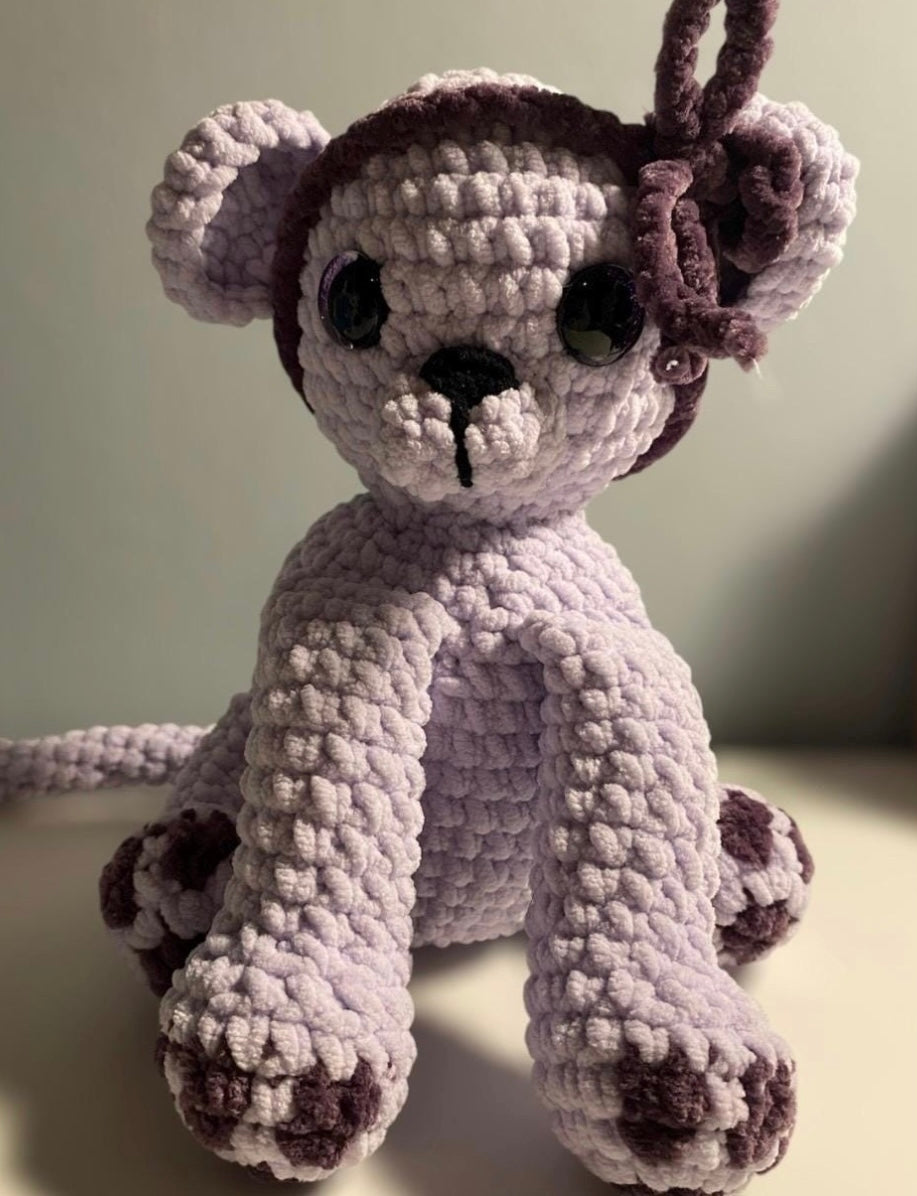 Jada the baby Panther Crochet Pattern (Digital Pattern)