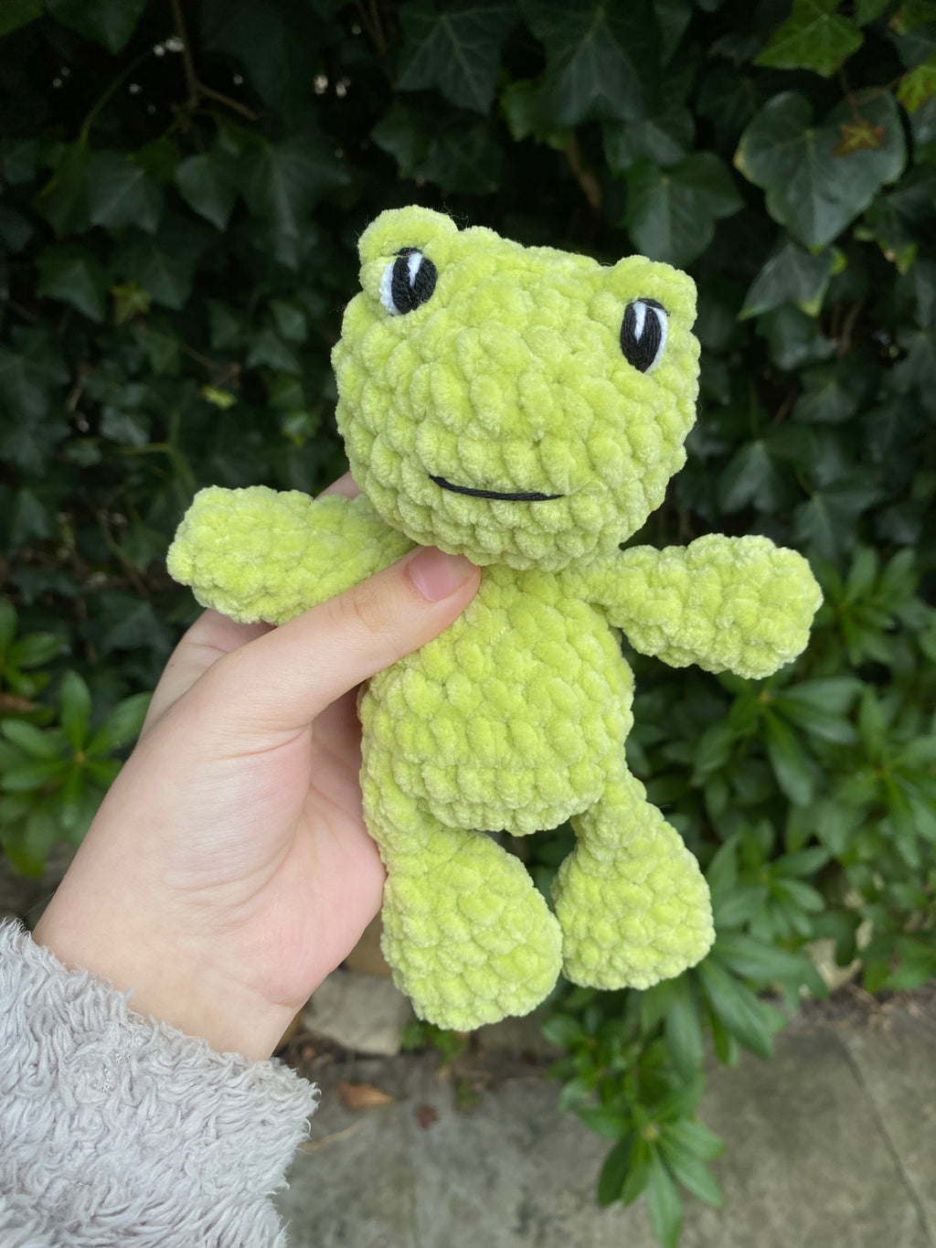 Frog Plushie (baby safe)