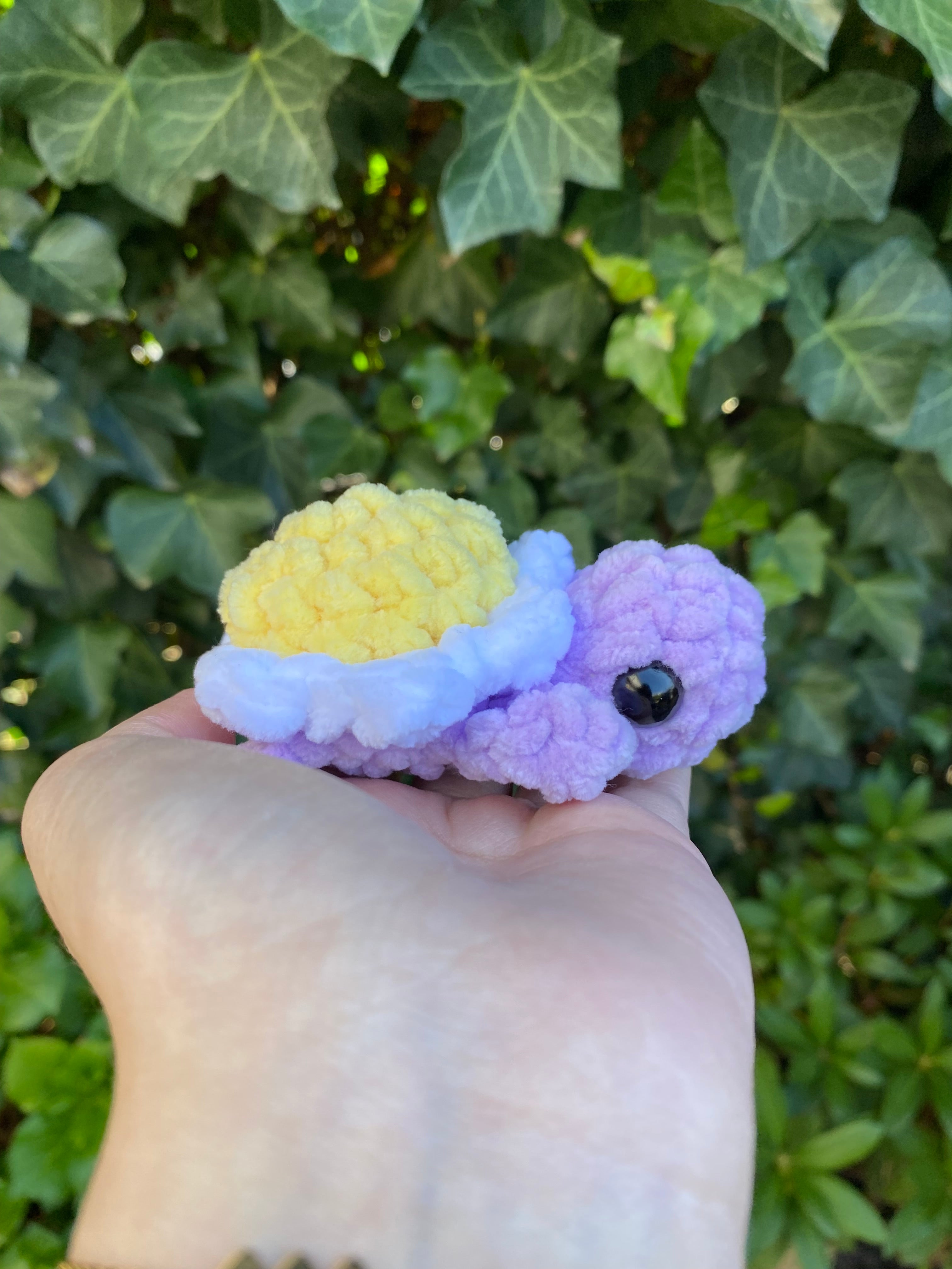 Baby Flower Turtle Plushie