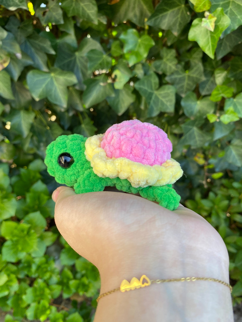 Baby Flower Turtle Plushie