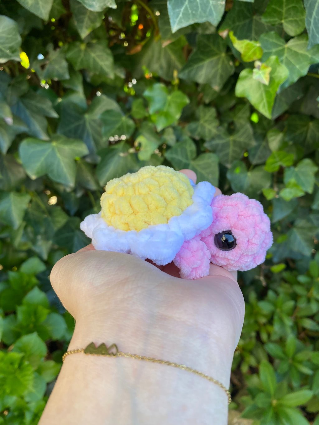 Baby Flower Turtle Plushie