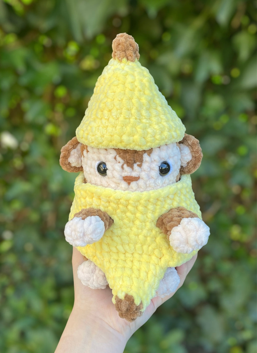 Monkey in Banana Suit Plushie