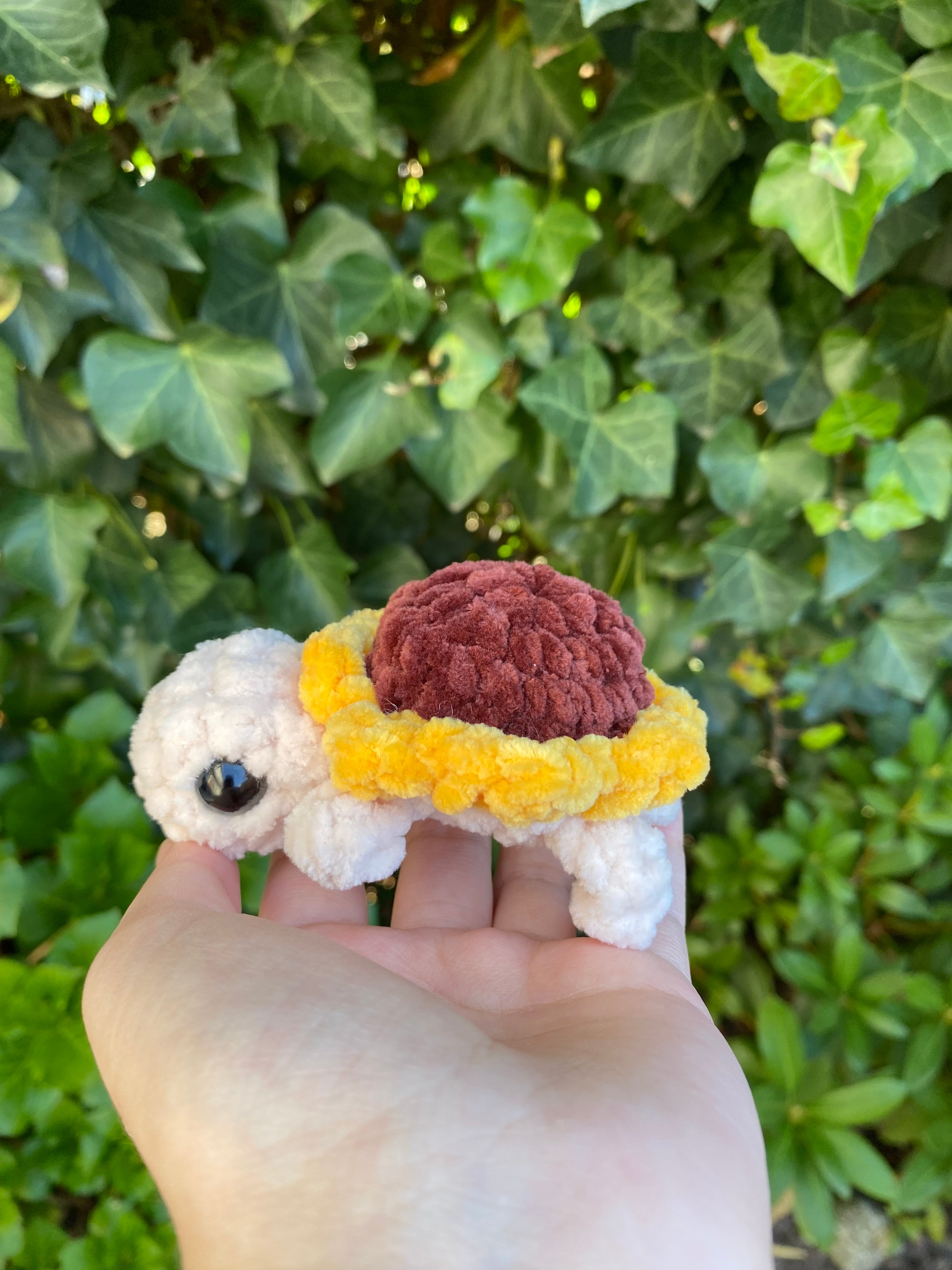 Baby Flower Turtle Plushie