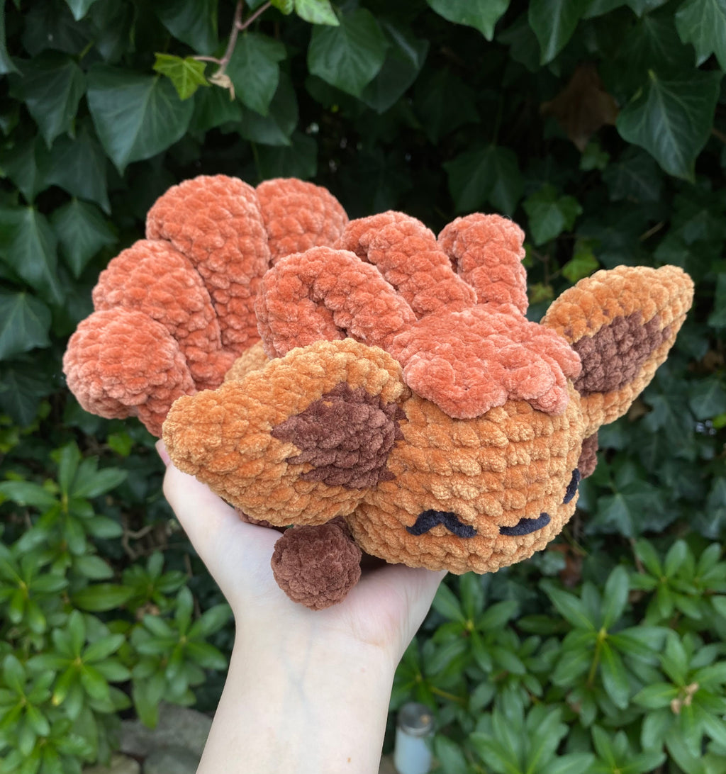 Sleeping Fox Plushie