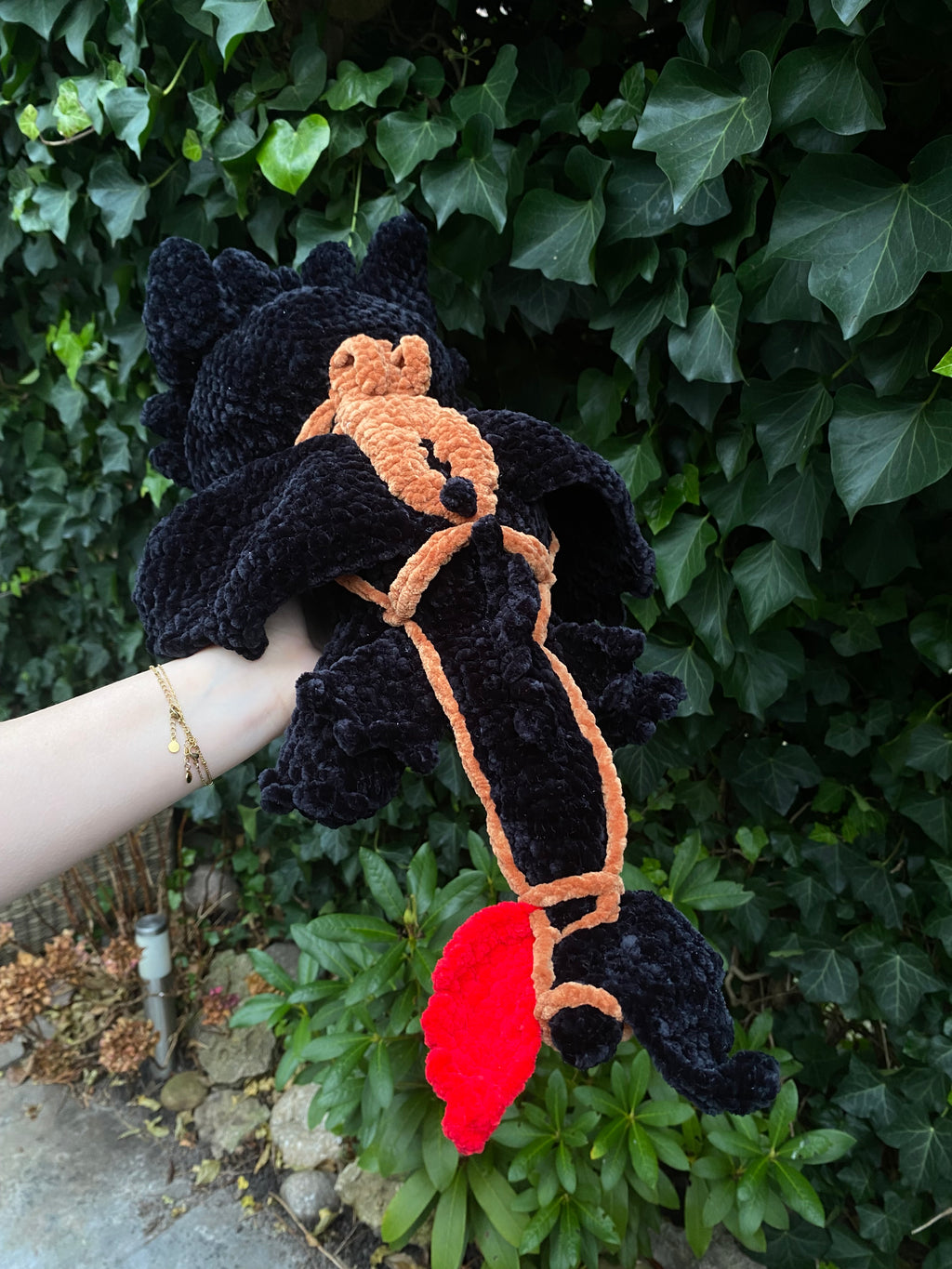 Black Dragon Plushie