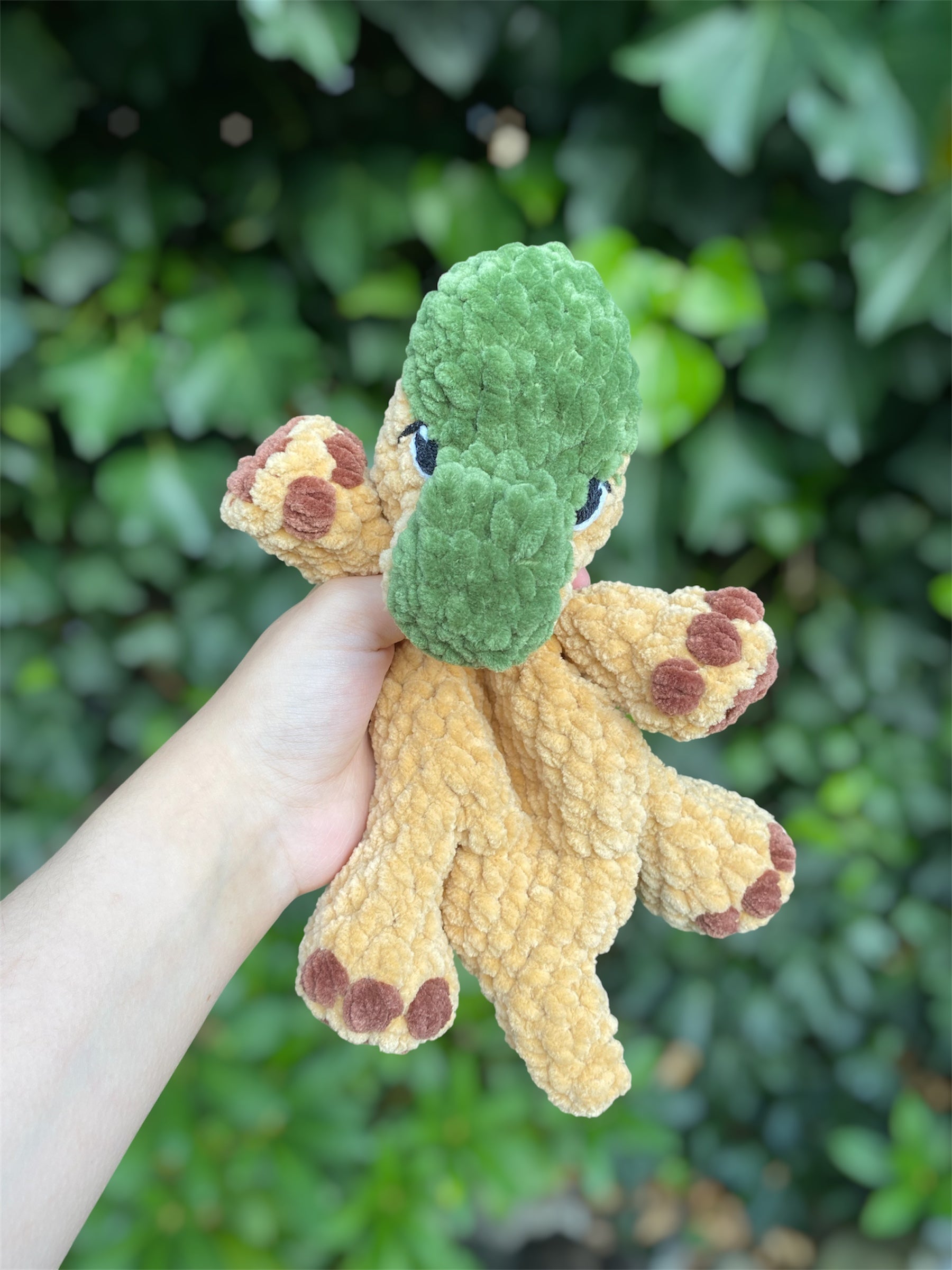 Parasaurolophus Snuggler (baby safe)