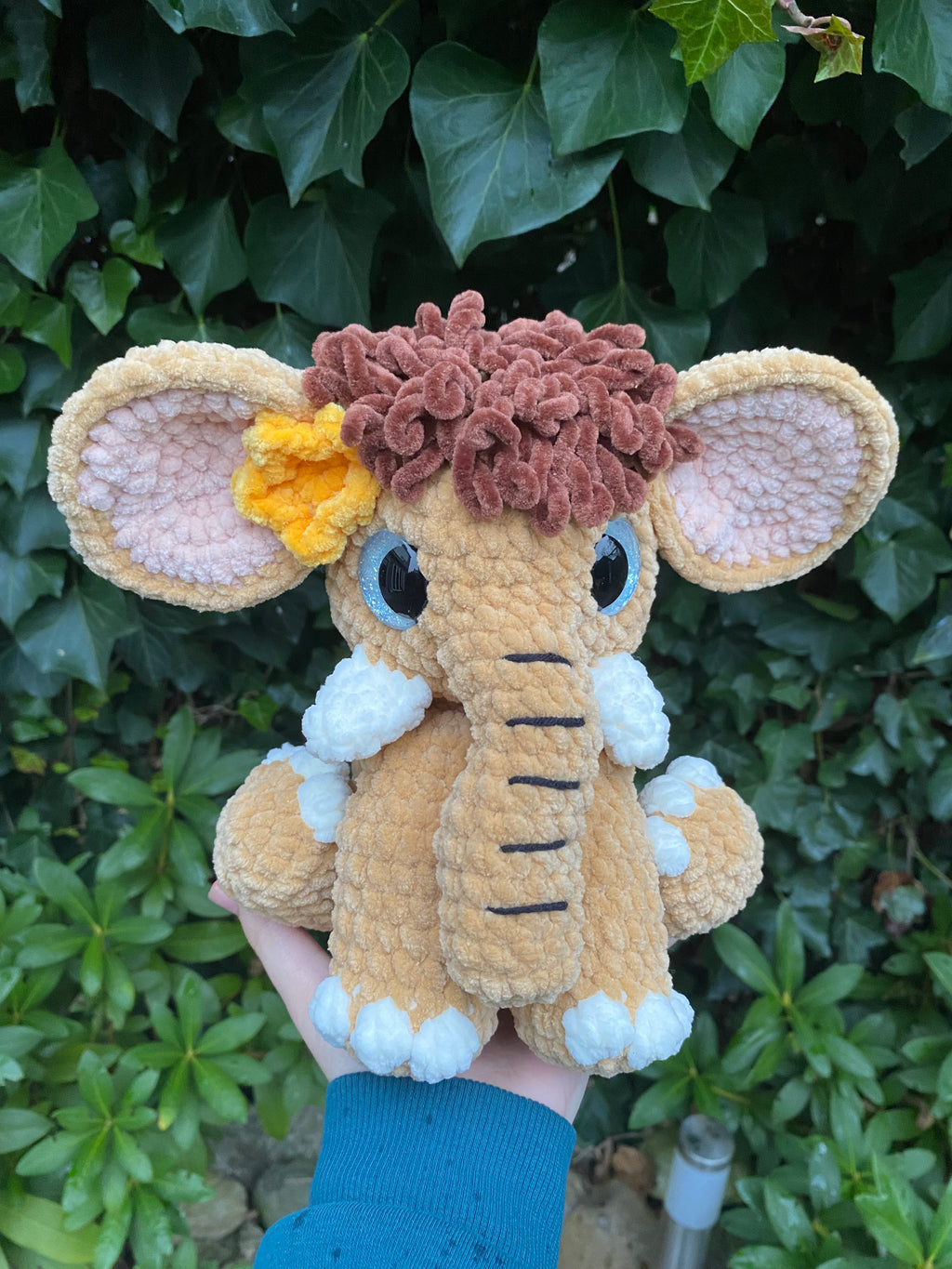 Maya the Mammoth and Ezra the Elephant (Digital Pattern)
